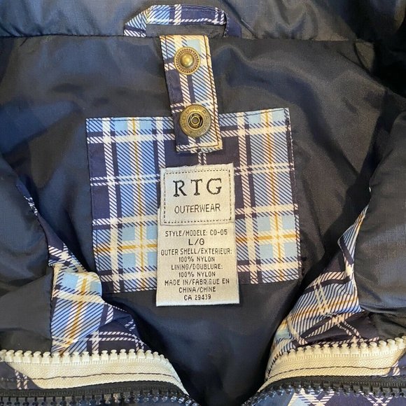 Rtg outerwear sport  zip up jacket mens size L - Picture 3 of 6